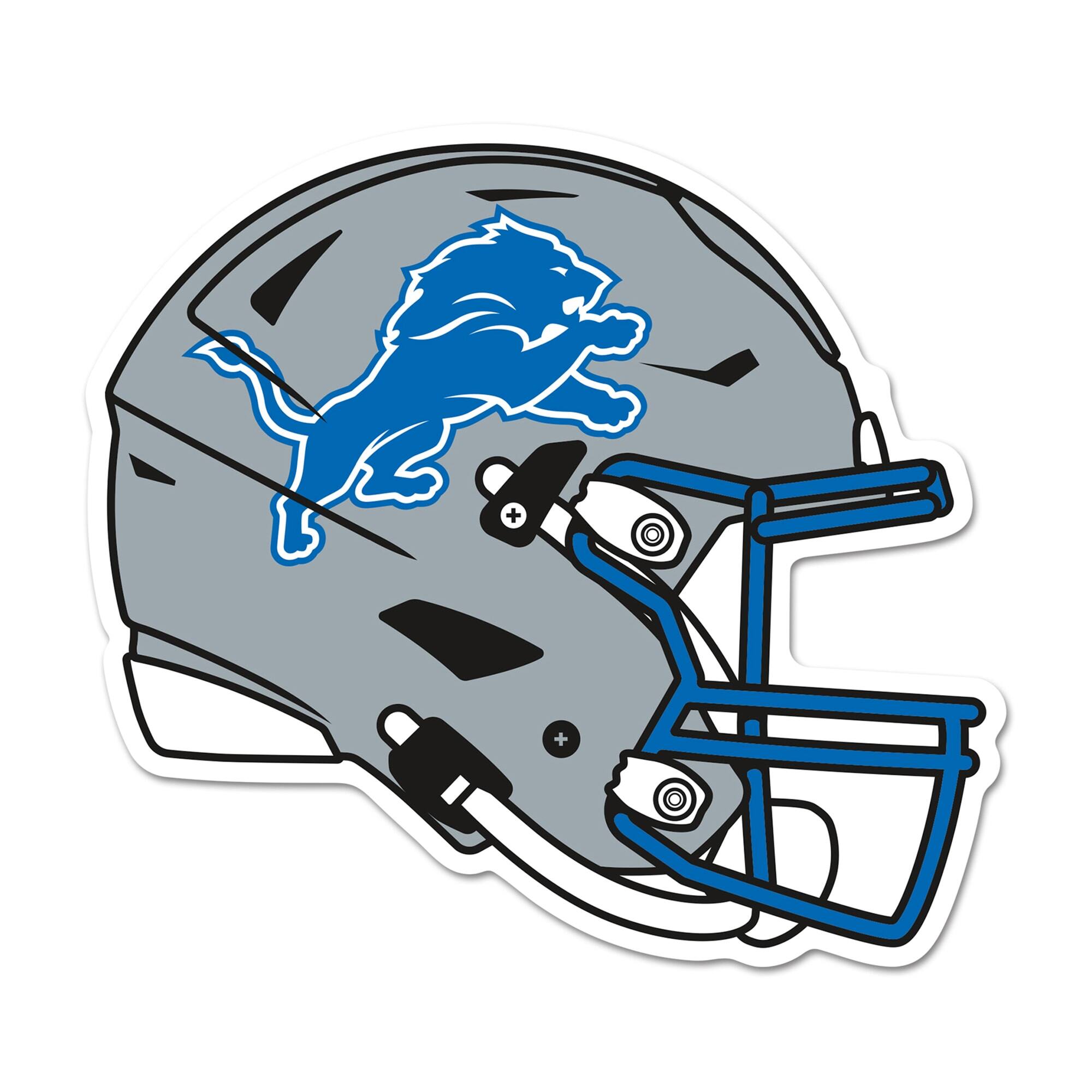 WinCraft - Detroit Lions 14" Helmet Wood Sign - Multicolor