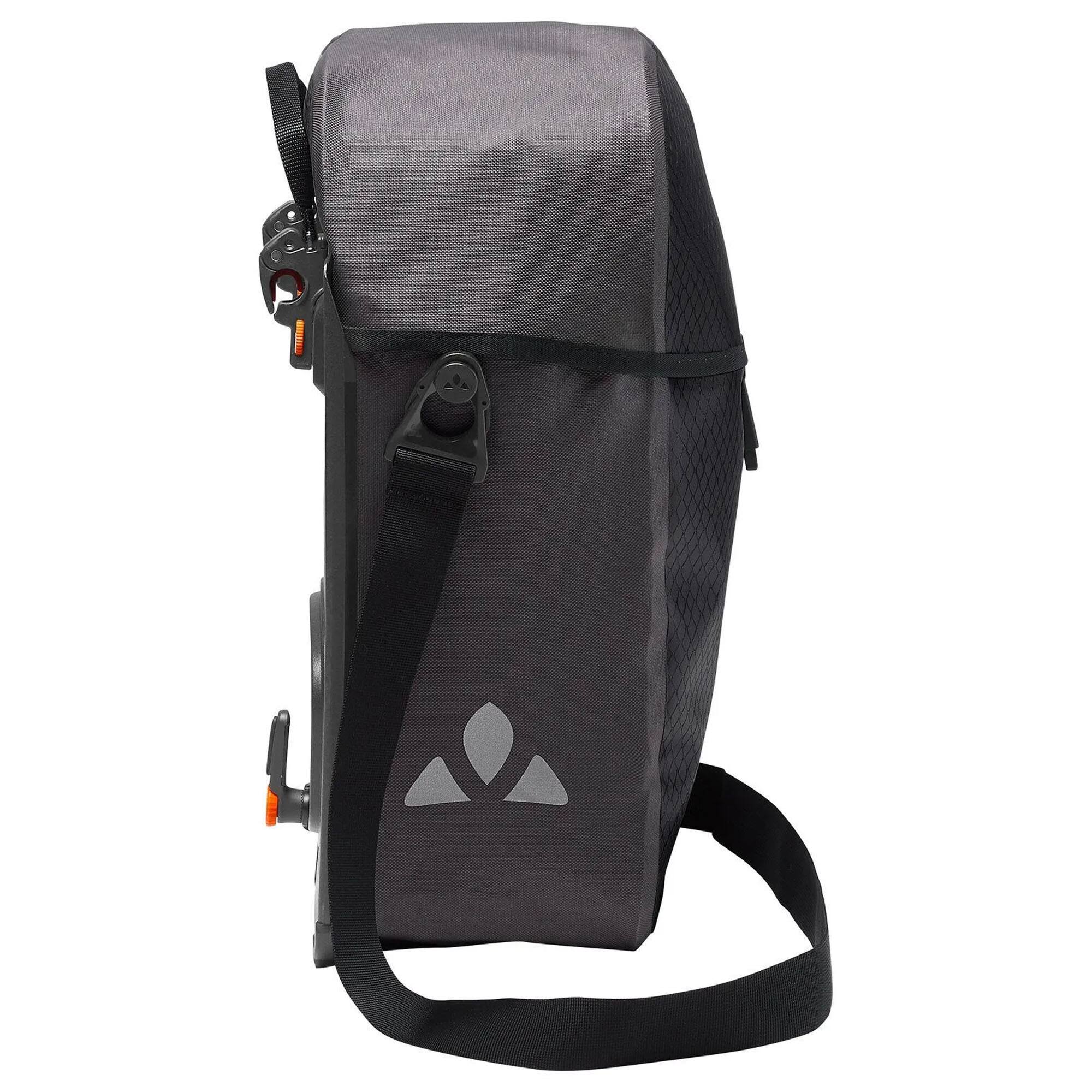Alt View 2. VAUDE - Vaude Aqua Commute Single Bike Bag - Black - Black.