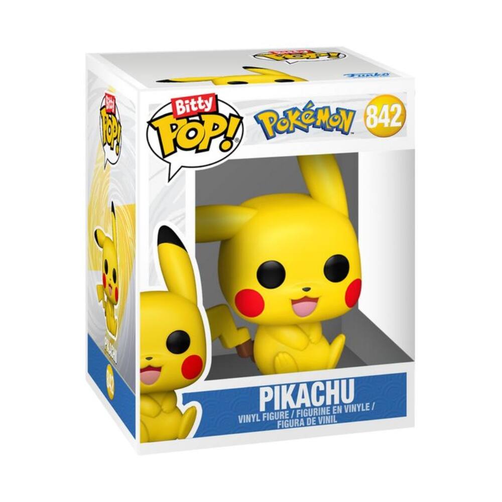 Bitty POP!  
Pokémon 842  
PIKACHU  
VINYL FIGURE / FIGURINE EN VINYLE / FIGURA DE VINIL