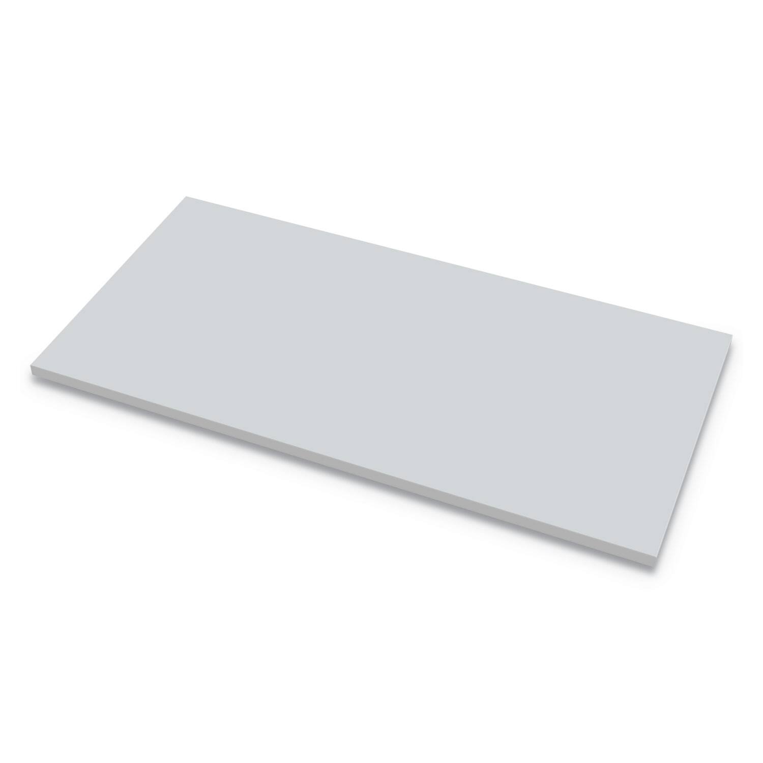 Alt View 1. Fellowes - 9649601 Levado 72 in. x 30 in. Laminated Table Top - Gray.