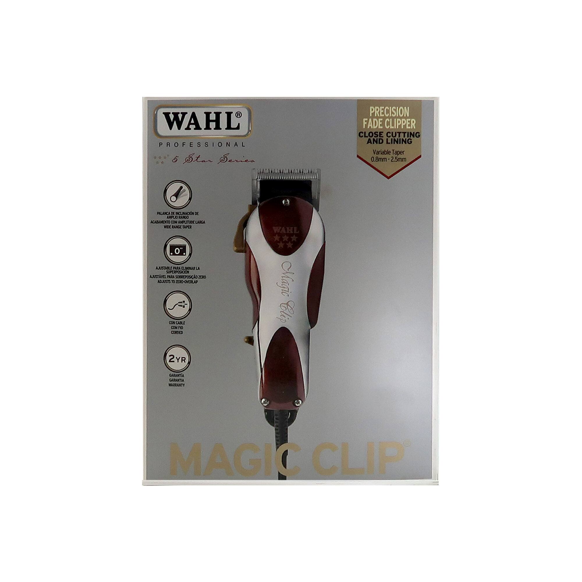 WAHL PROFESSIONAL 5 Star Series PRECISION FADE CLIPPER CLOSE CUTTING AND LINING Variable Taper 0.8mm - 2.5mm MAGIC CLIP 2YR