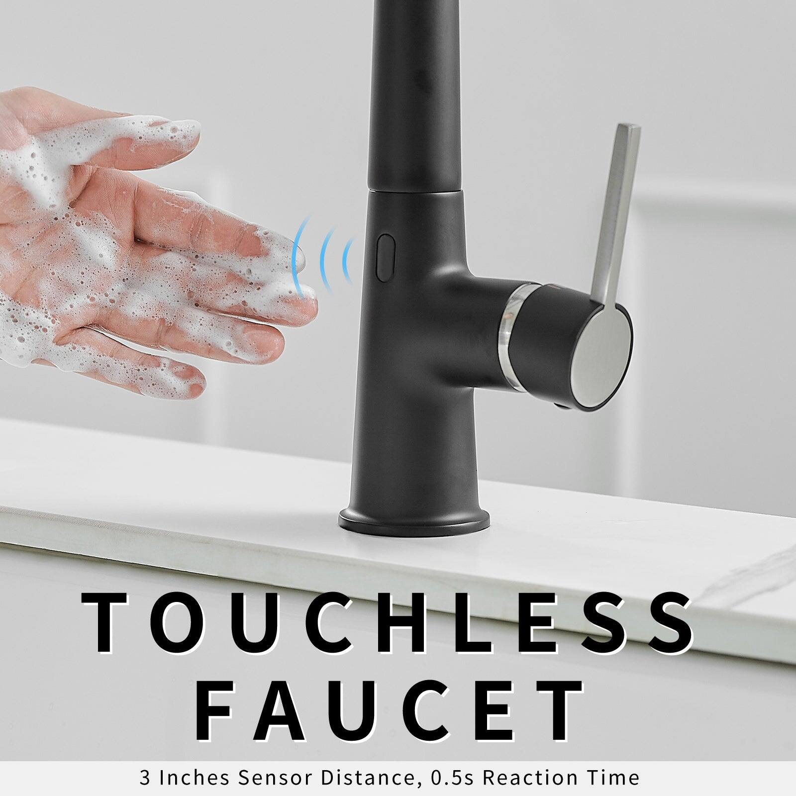 TOUCHLESS FAUCET

3 Inches Sensor Distance, 0.5s Reaction Time