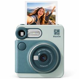 Hanin - M6 Pro 2-in-1 Retro Instant Camera – Includes 10 Photo Sheets + Refill Pack (20 Sheets & 2 Ribbons)