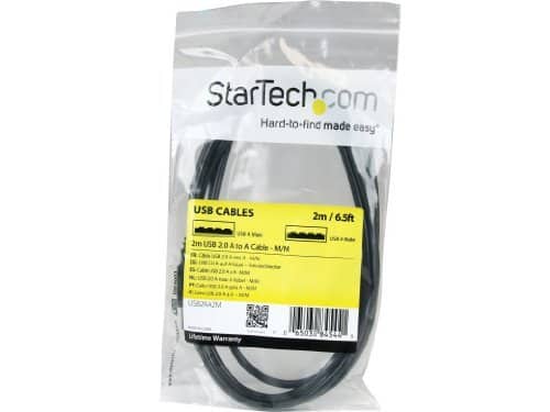 Startech - 2m USB 2.0 A to A Cable - M/M price history on PriceWatchPro