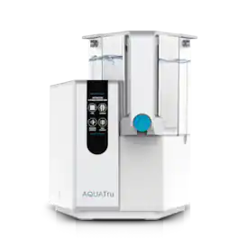 AquaTru - Classic Countertop Water Purifier Certified 4-Stage Reverse Osmosis System Removes 84 Contaminants - White