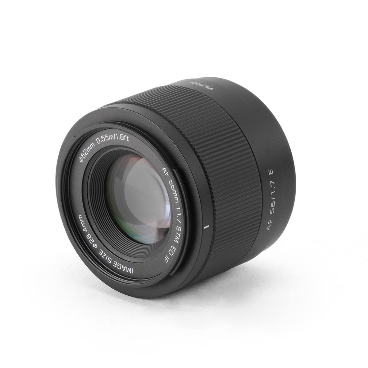 AF 56/1.7 STM ED IF E  
MADE IN JAPAN  
52mm  
0.55m/1.8ft  
IMAGE STABILIZER