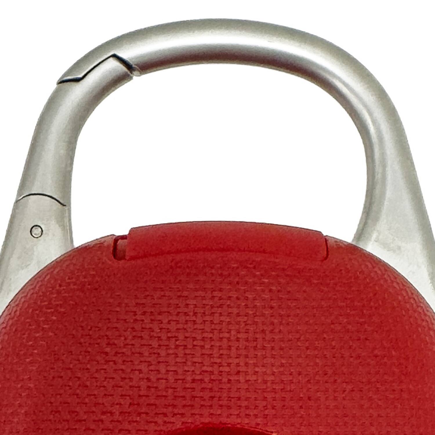 Back. Dolphin - Dolphin Audio Clp-500red Clp-500 Portable Waterproof Bluetooth Clip Speaker (red) - Red.