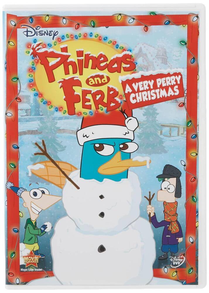 Front. Disney Phineas & Ferb: A Very Perry Christmas (MOD) (DVD Mov.