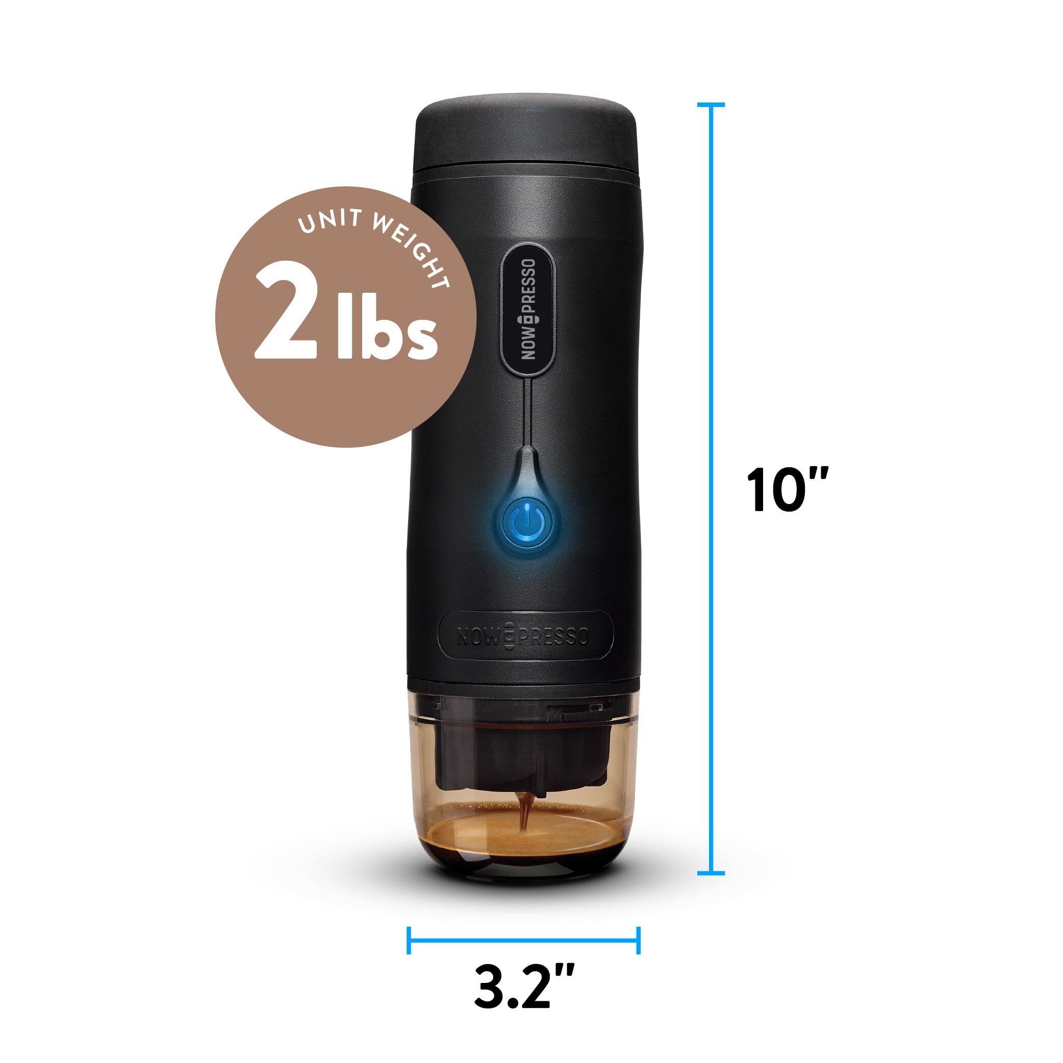 UNIT WEIGHT 2 lbs  
NOW ESPRESSO  
10"  
3.2"