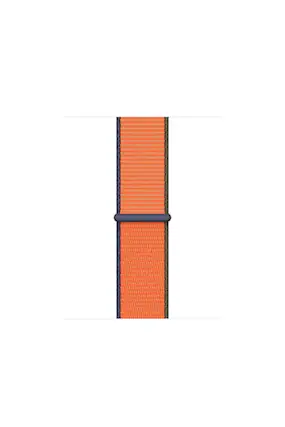 Front. Apple - Apple Watch Sport Loop (40mm) - Kumquat - Regular - Orange.