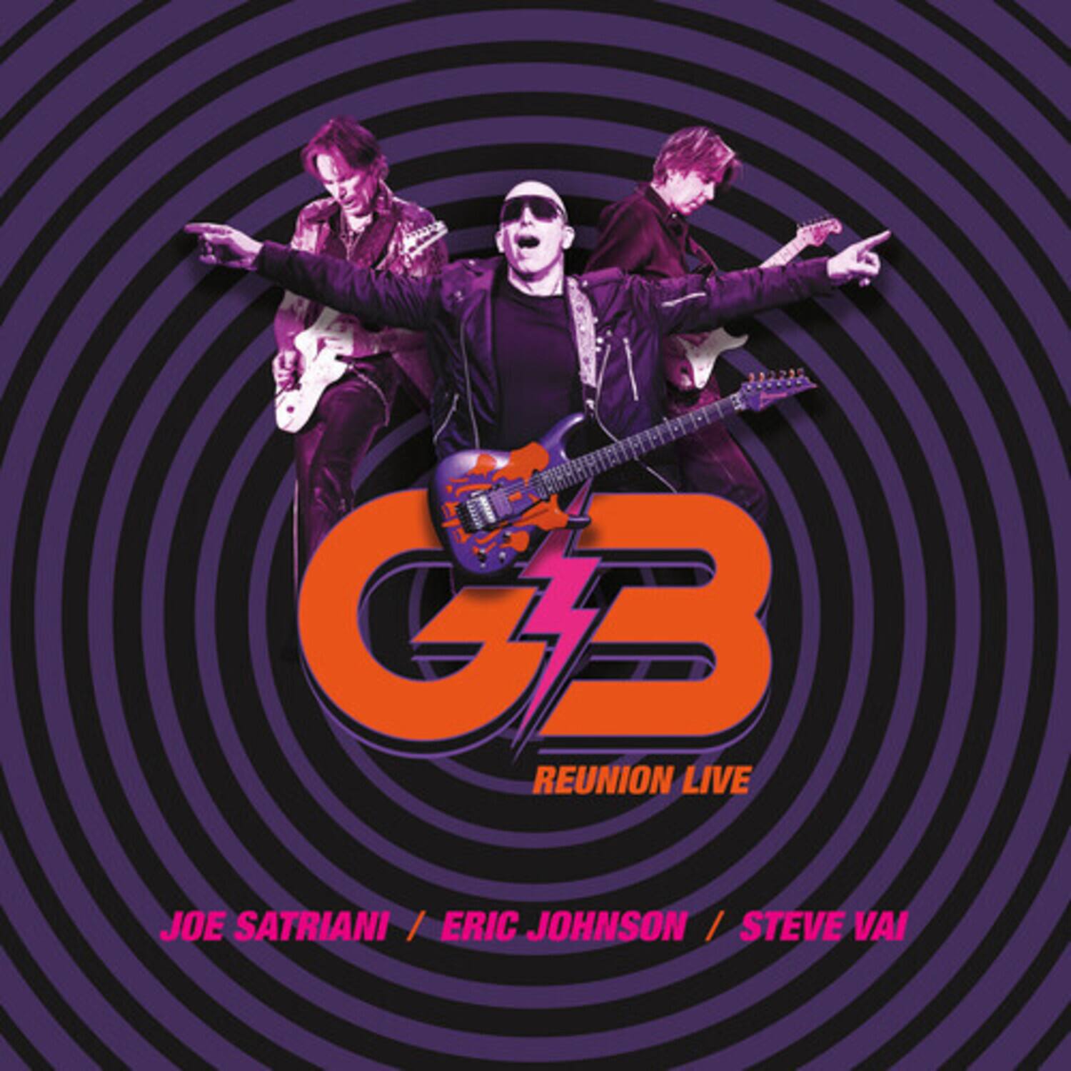 GB  
REUNION LIVE  

JOE SATRIANI / ERIC JOHNSON / STEVE VAI