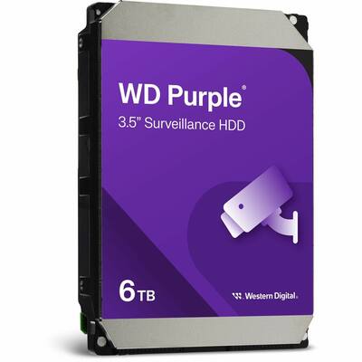 Western Digital WD Purple WD64PURZ 6 TB Hard Drive 3.5 Western Digital WD Purple WD64PURZ 6 TB Hard Drive 3.5
