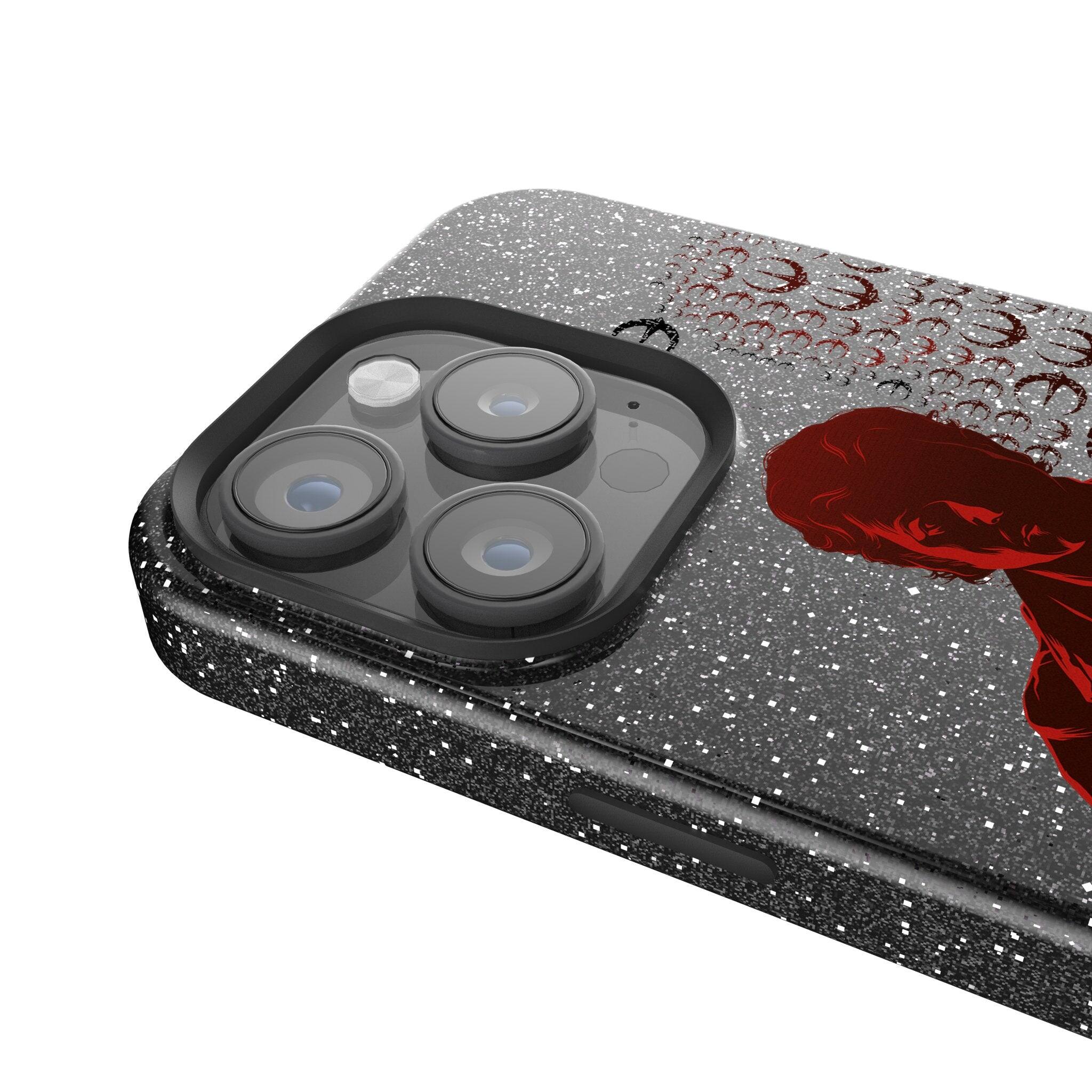 Back. Keyscaper - Star Wars: Andor Quadratic Black Bling Phone Case - Apple iPhone 15 Plus - Andor.