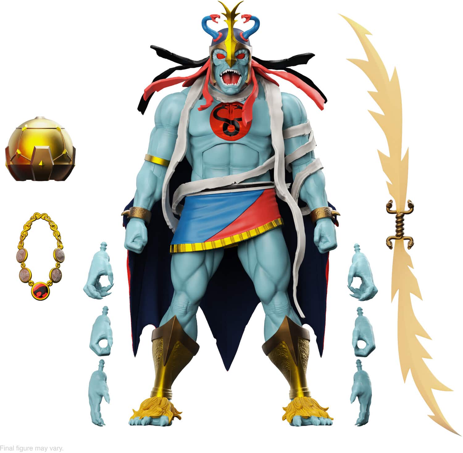 Super7 - ThunderCats - ULTIMATES! - Mumm-Ra The Ever Living (LED Eyes) - COLLECTIBLES - Multicolor