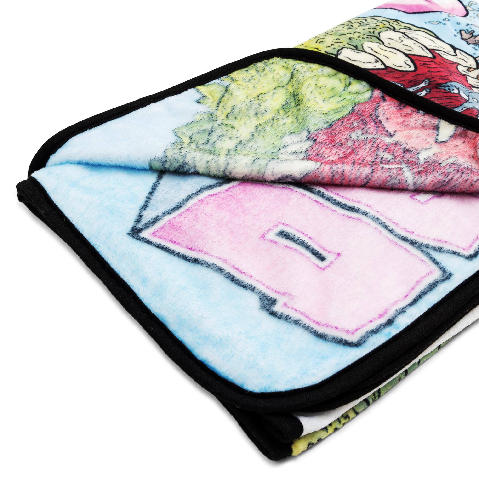 Alt View 10. Marvel - Marvel Comics Deadpool "Best Fleece Ever" Raschel Throw Blanket | 50 x 60 Inches - Multicolored.