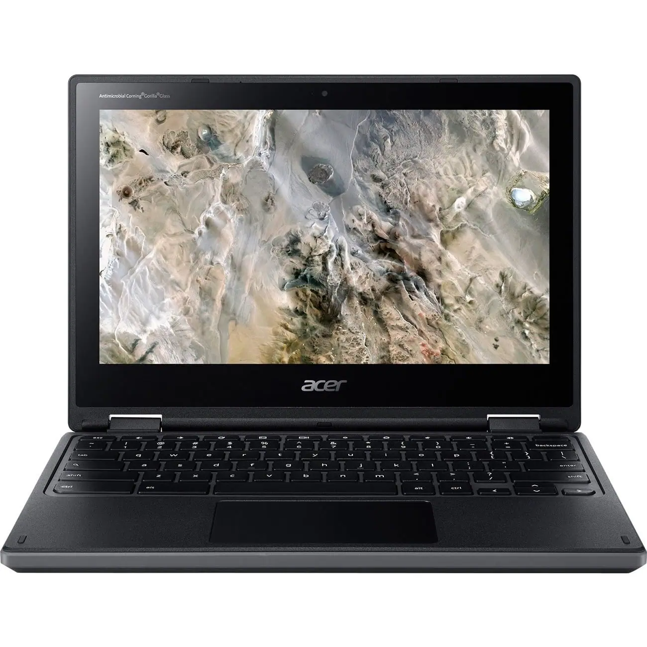 Acer - Refurbished Excellent - 11.6" 2-in-1 Chromebook AMD Radeon R5 4GB RAM 32GB eMMC - Shale Black