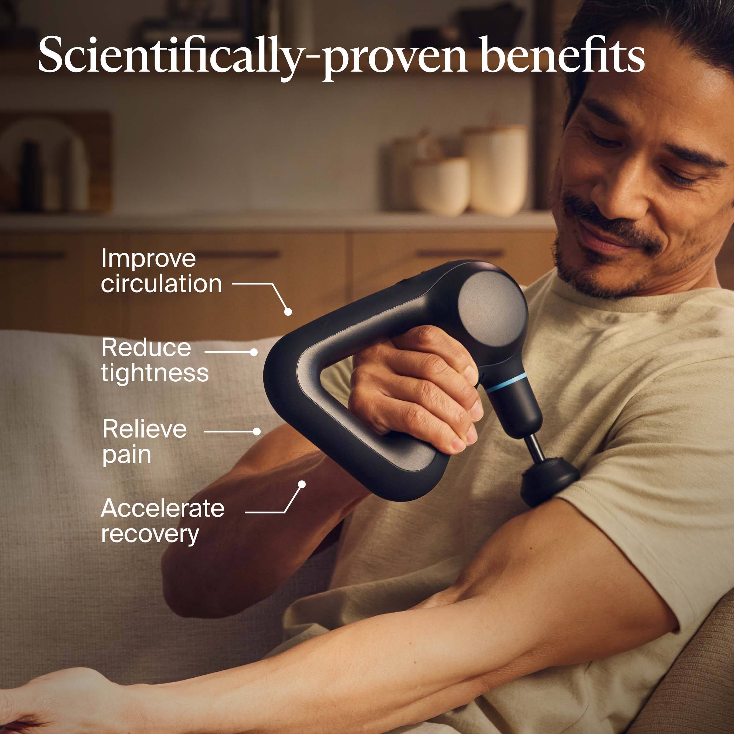 Scientifically-proven benefits

- Improve circulation
- Reduce tightness
- Relieve pain
- Accelerate recovery