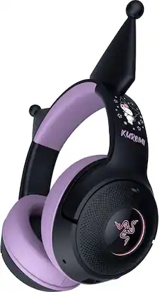 Razer - Kraken Kitty V2 BT - Kuromi Edition Headset: Wireless Gaming, Mac & PC Compatible