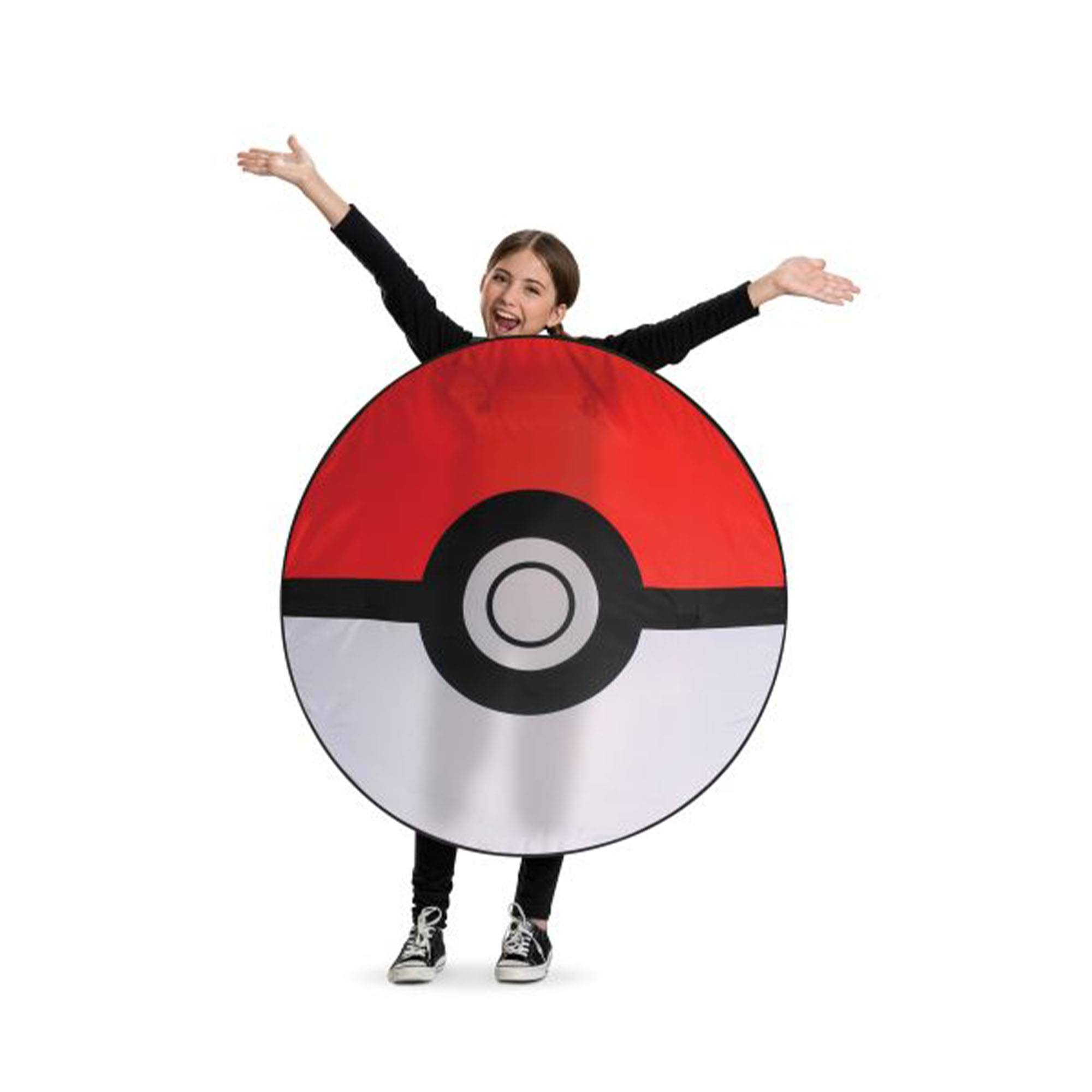 Alt View 10. Pokémon - Pokemon Pokeball Pop Out Costume | Unisize 8+ - Red.