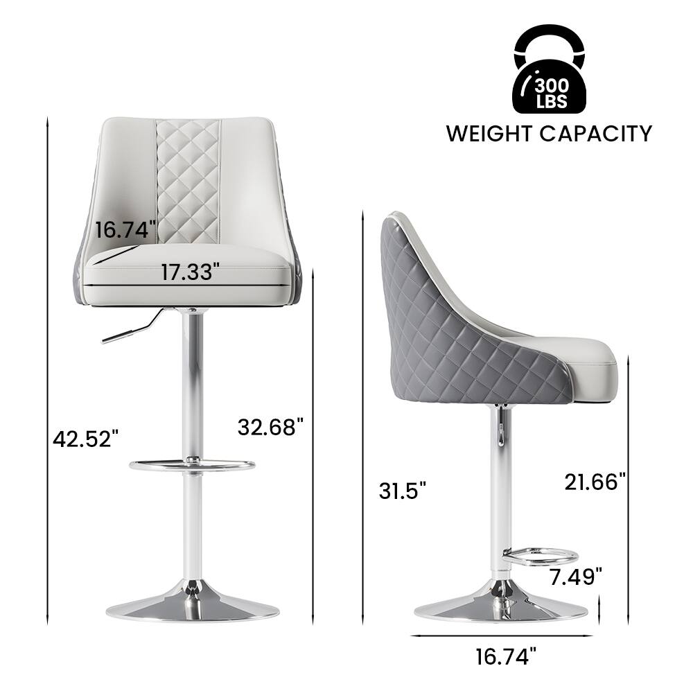 300 LBS WEIGHT CAPACITY

16.74" 17.33" 42.52" 32.68" 31.5" 21.66" 7.49" 16.74"