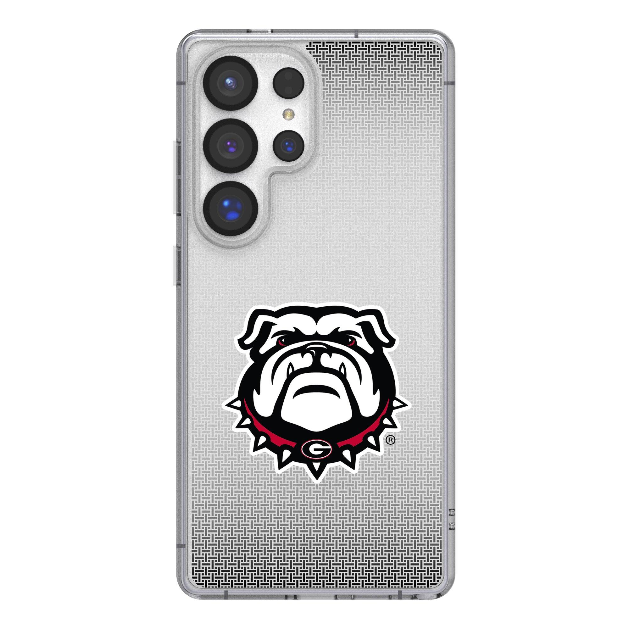 Keyscaper - NCAA - Georgia Bulldogs Linen Logo Galaxy Clear Case - S24 Ultra - Multicolor price history on PriceWatchPro