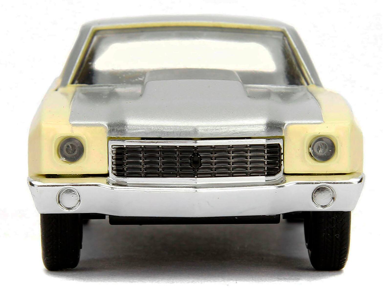 Alt View 3. Jada - Chevrolet Monte Carlo Cream with Silver Hood & Top "The Fast and the Furious: Tokyo Drift" (2006) 1/32 Model Car by Jada.