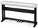 Front. Casio - Casio CS470BK Stand for CDPS160 CDPS360 with 3 Fixed Pedals - Black.