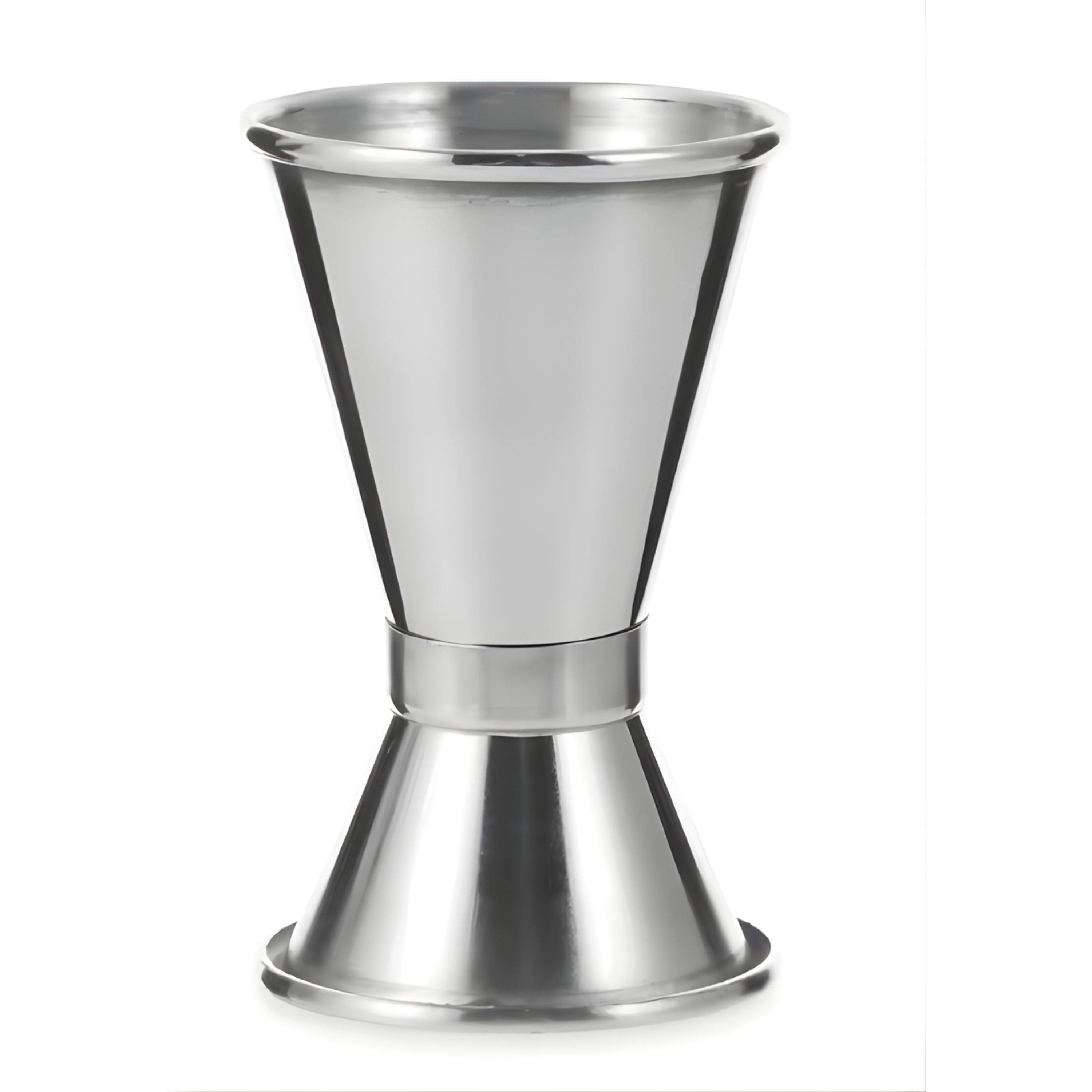 Kitcheniva - Stainless Steel Double-Sided Jigger 0.50 oz & 1 oz