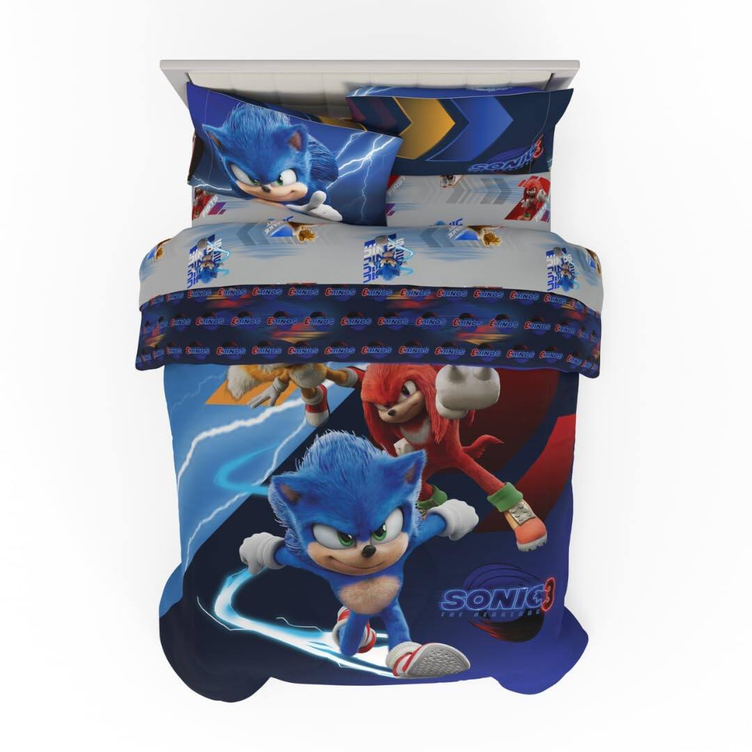 Sonic the Hedgehog 3 5 Piece Full Size