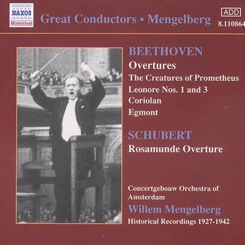 Beethoven / Schubert / Mengelberg / Cgb - Creatures of Prometheus/Sym 8/Marche Militiare/&   - COMPACT DISCS [CD]