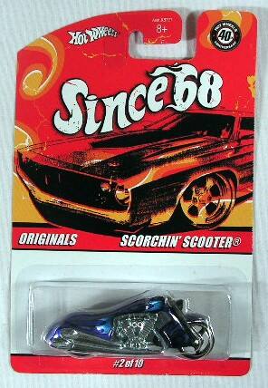 AoS 8+ Hot Wheels Since '68 ORIGINALS SCORCHIN' SCOOTER R #2 of 10