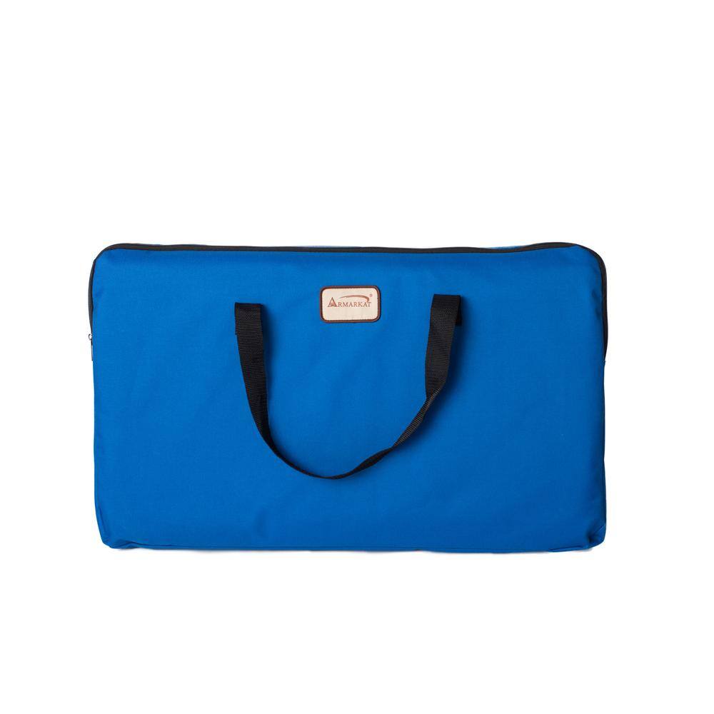 Alt View 4. Armarkat - Portable Pet Playpen In Blue And Beige Combo - Blue.