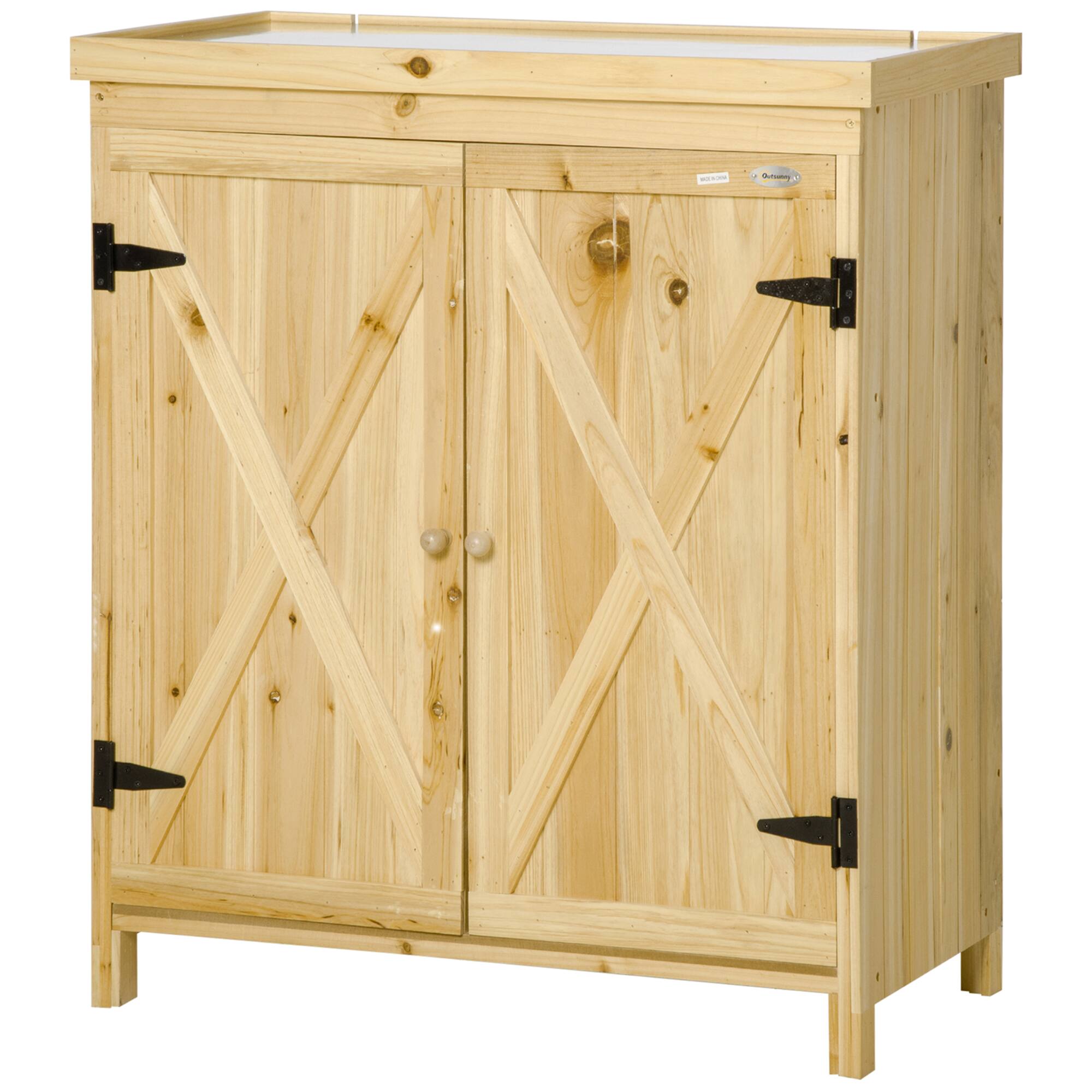 Outsunny - Garden Storage Cabinet