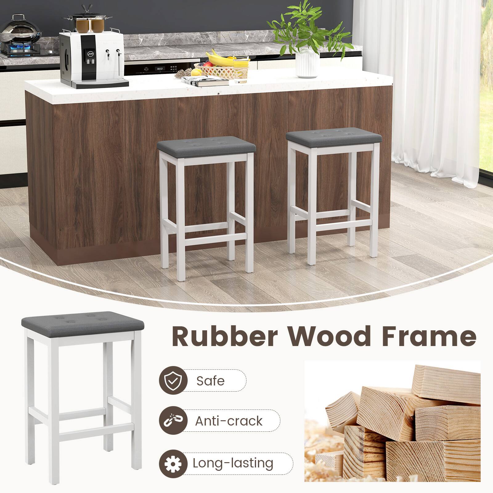 Rubber Wood Frame Safe Anti-crack Long-lasting