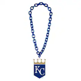 WinCraft - Kansas City Royals Big Chain Logo Necklace - Multicolor