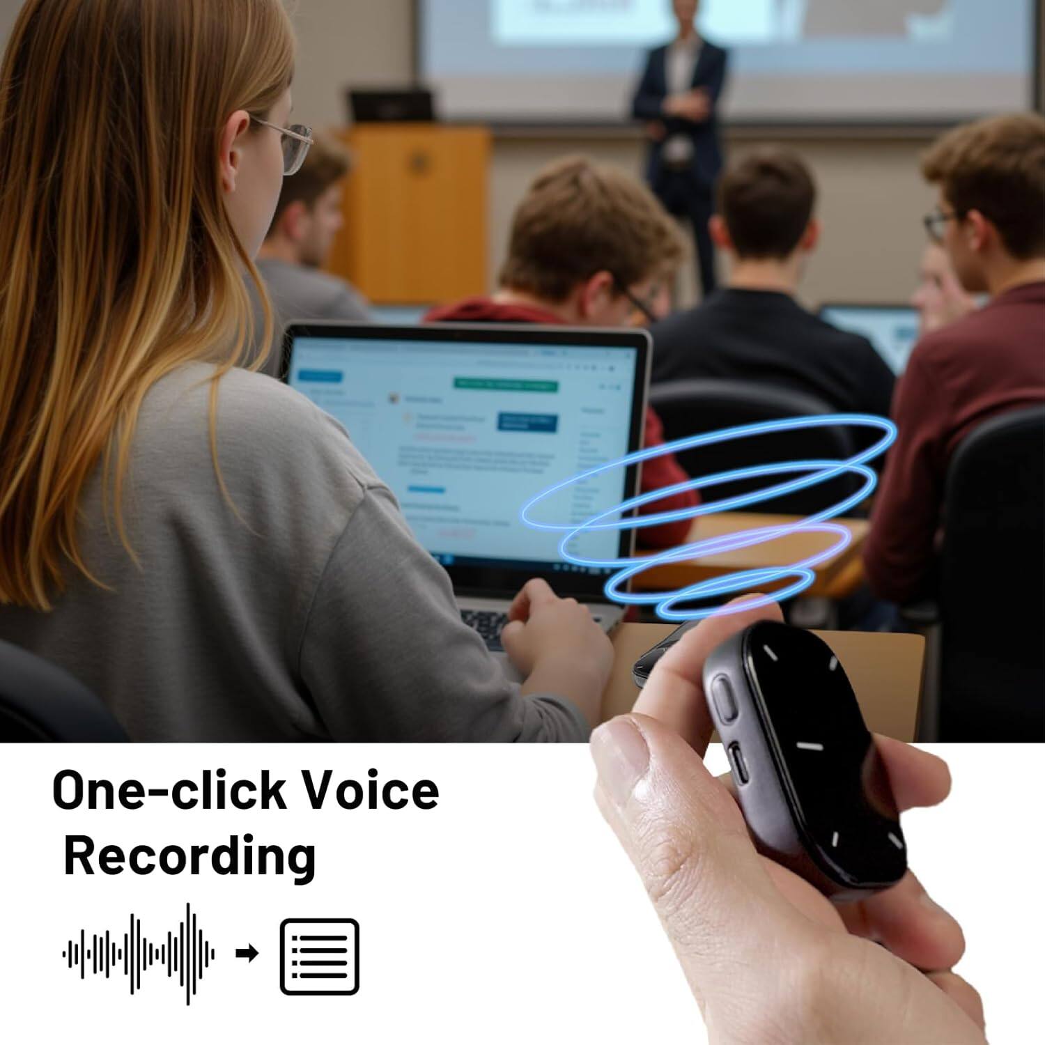 One-click Voice Recording