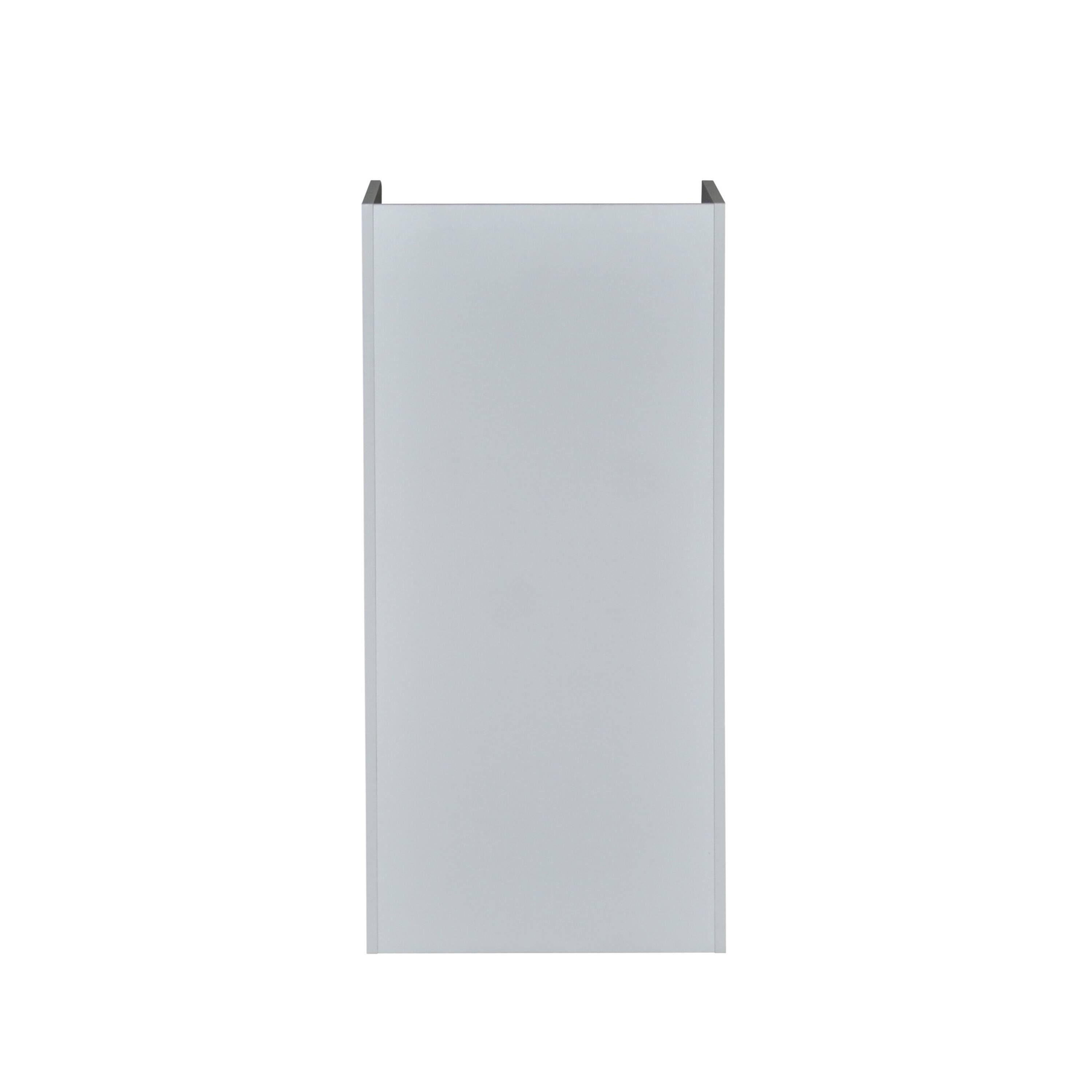 Alt View 7. Emma + Oliver - Wood Tray Top "Thank You" Restaurant Food Court Receptacle - Gray.