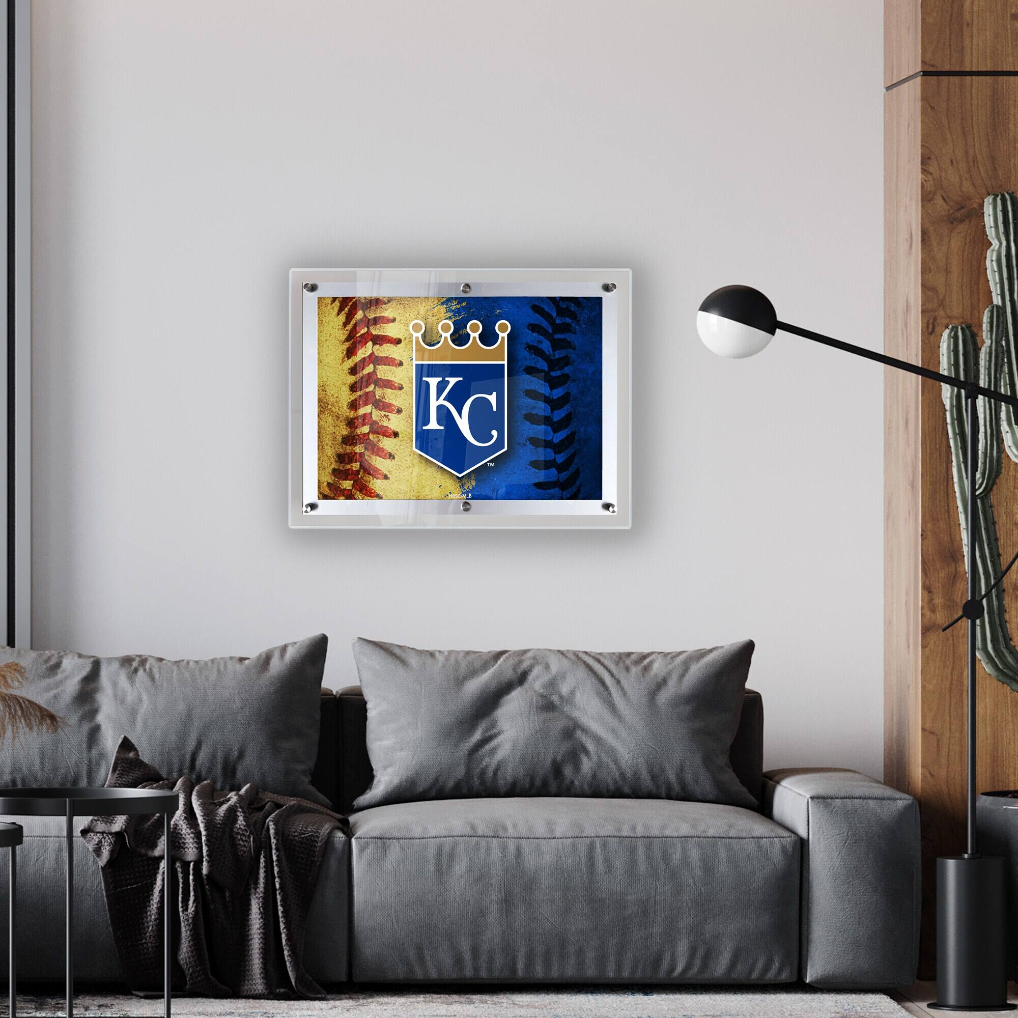 Alt View 1. Holland Bar Stool Co. - Kansas City Royals 19" x 14.5" Backlit LED Sign - Multicolor.