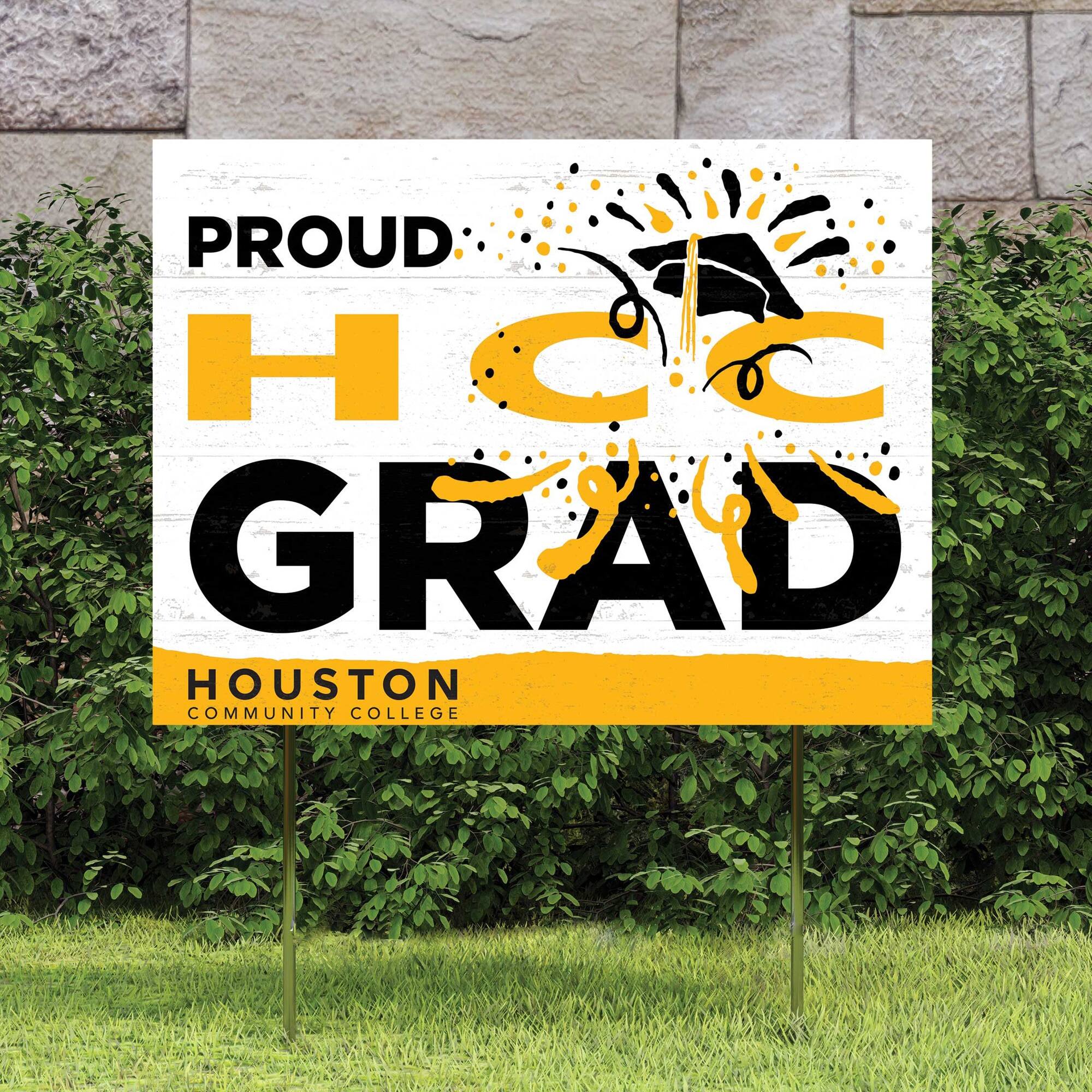 PROUD HCC GRAD  
HOUSTON COMMUNITY COLLEGE
