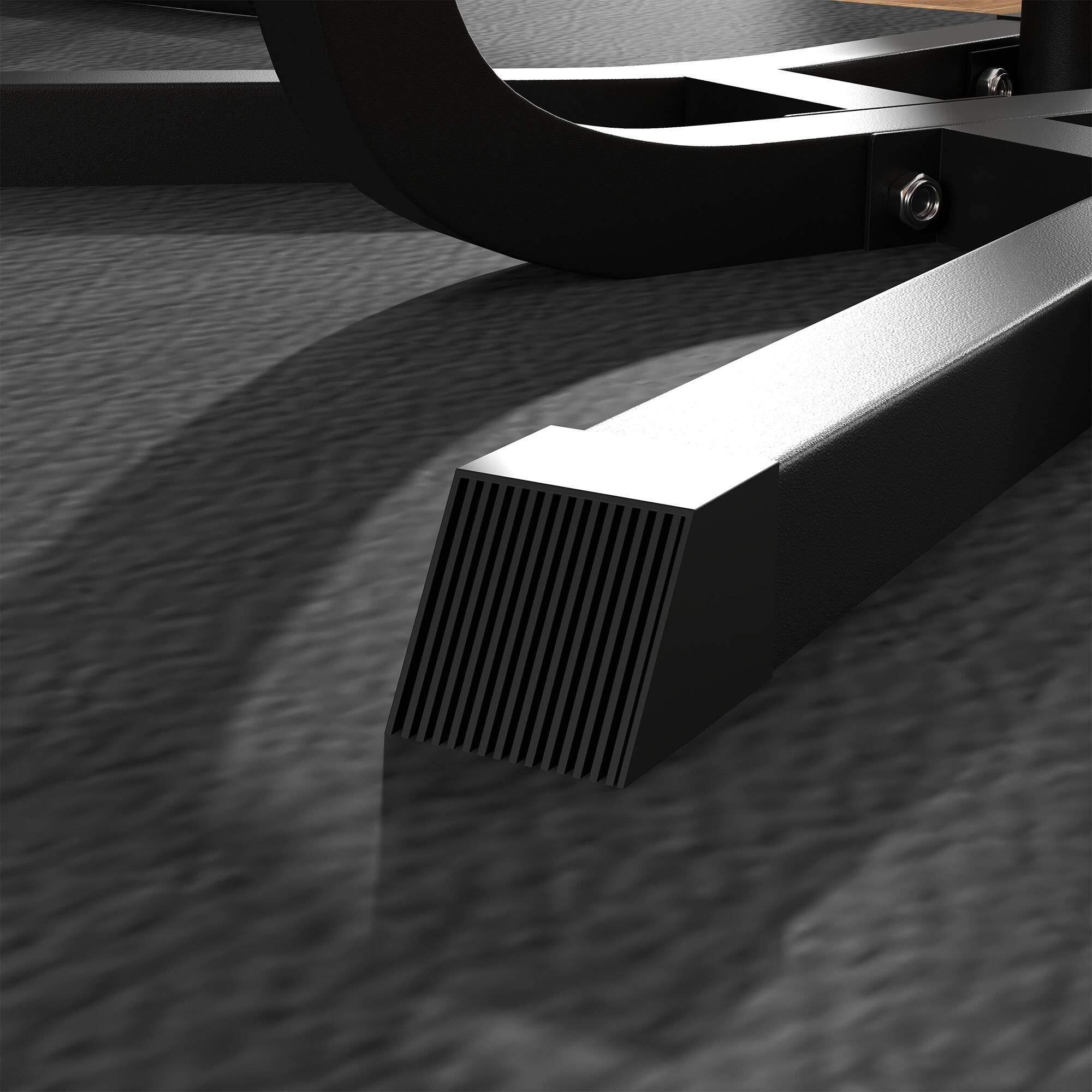 Alt View 7. Soozier - 2-inch Weight Rack for Plates and 3 Bars, Olympic Weight Tree Bumper Plate Storage Holder, 660 lbs. Capacity - Black.