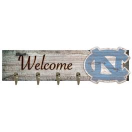 Fan Creations - North Carolina Tar Heels 24" x 6" Mounted Coat Hanger - Multicolor