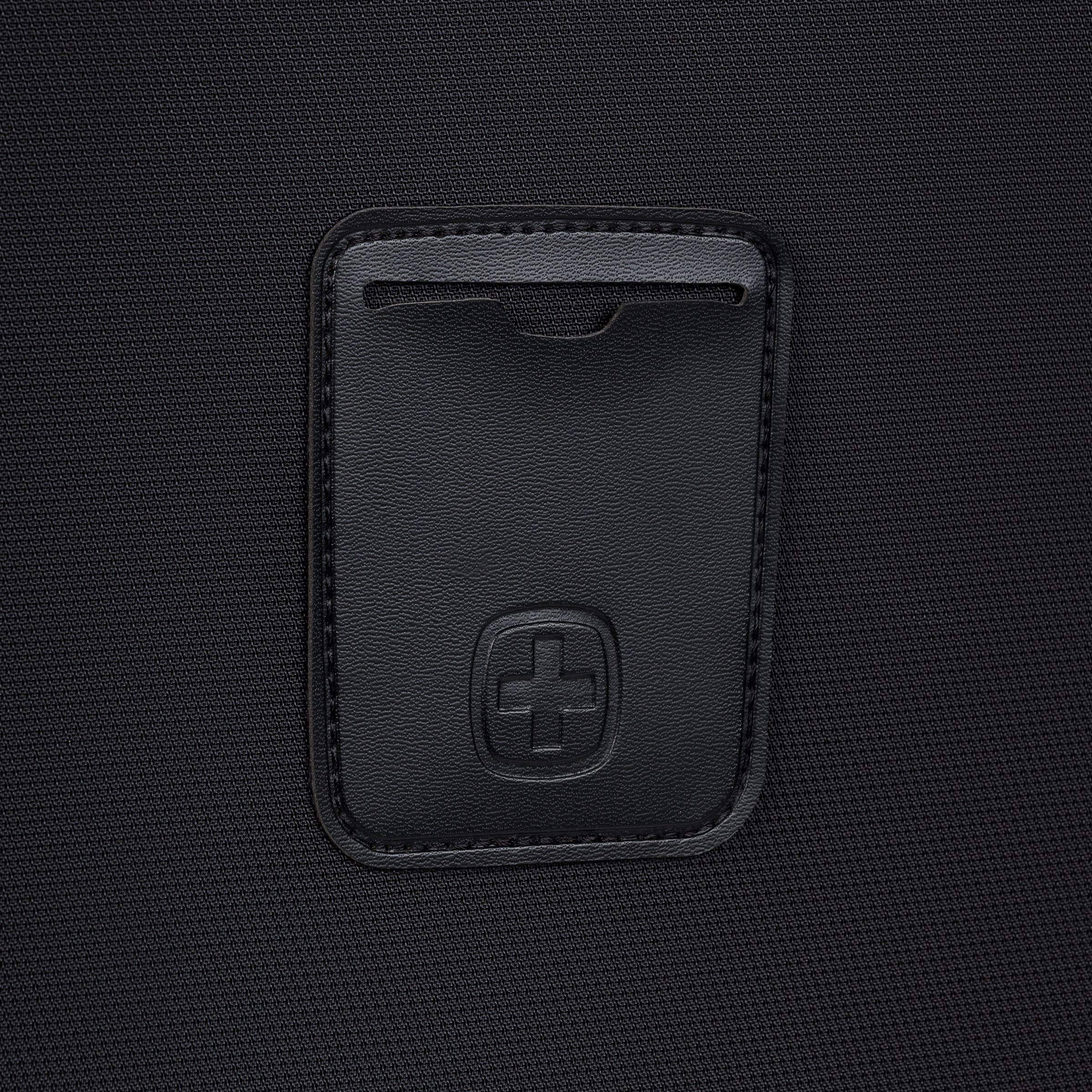 Alt View 6. Dapper Styles - 4010 Softside Luggage degree spinner maneuverablity propped wheels - Black-Carry-On 18-Inch.