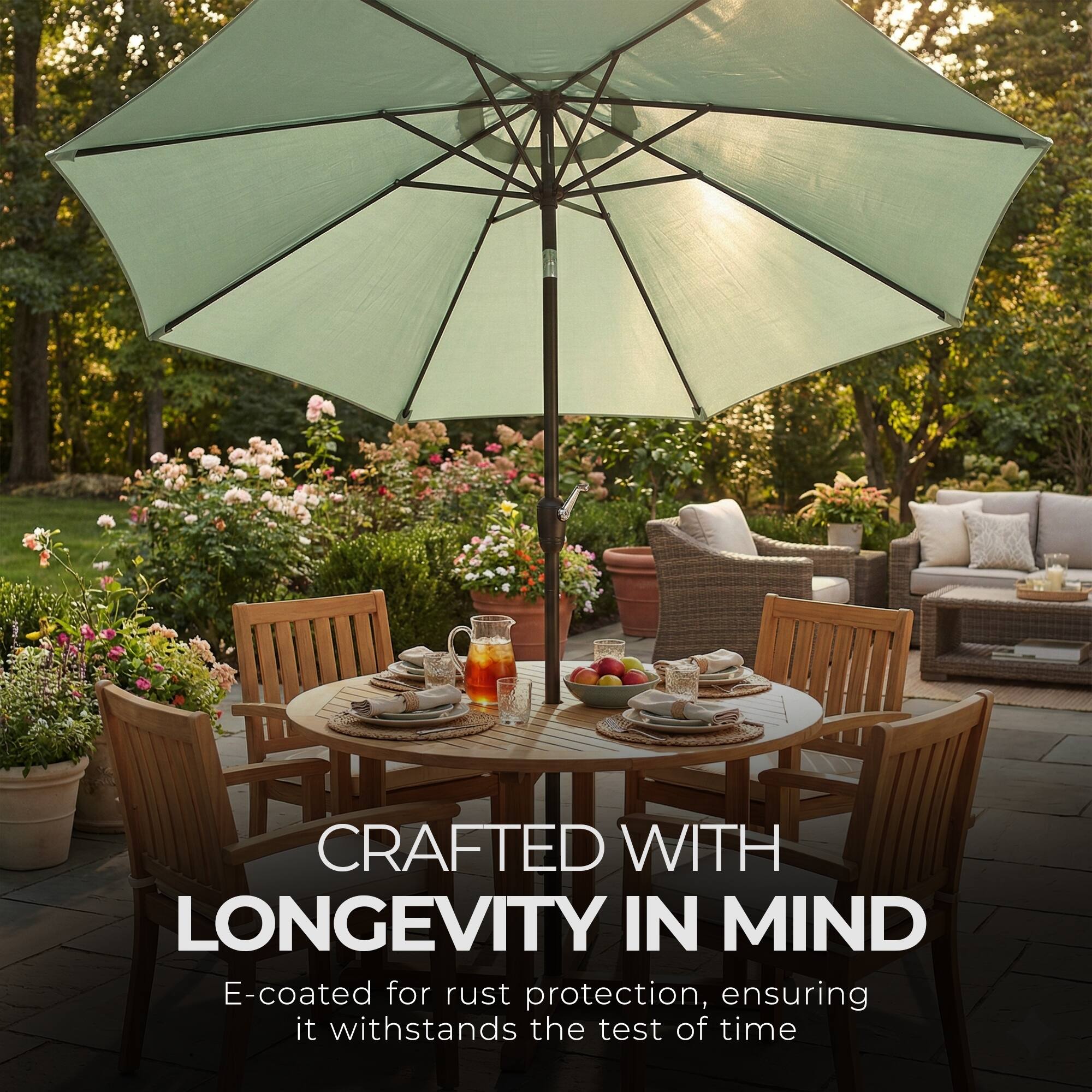 CRAFTED WITH LONGEVITY IN MIND  
E-coated for rust protection, ensuring it withstands the test of time