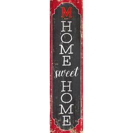 Fan Creations - Maryland Terrapins 24" Home Sweet Home Leaner Sign - Multicolor