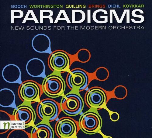GOOCH WORTHINGTON QUILTING BRINGS DIEHL KOYKKAR  
PARADIGMS  
NEW SOUNDS FOR THE MODERN ORCHESTRA  

Navona Records