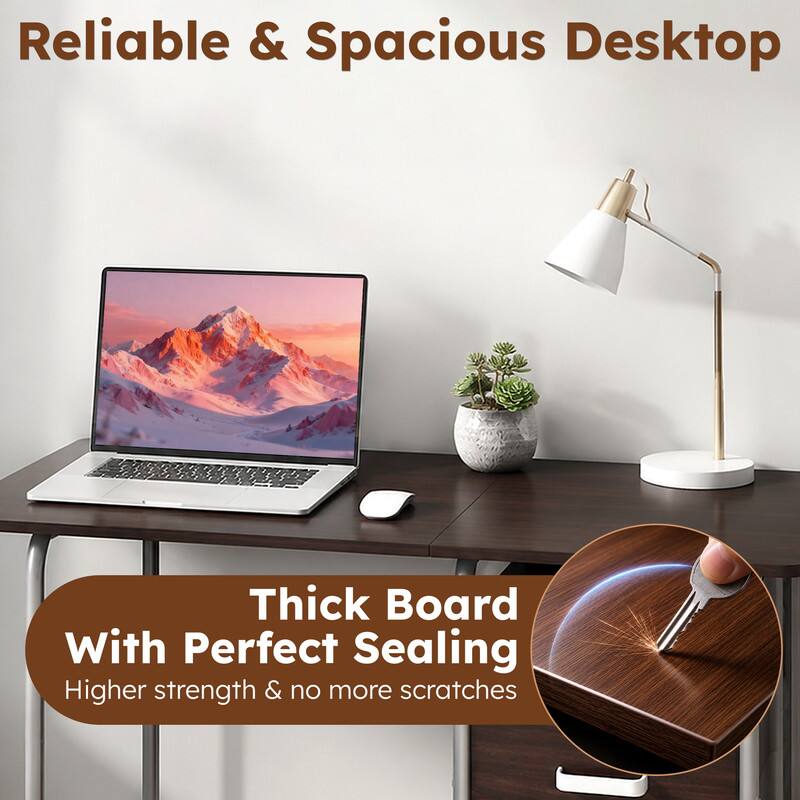 Reliable & Spacious Desktop

Thick Board With Perfect Sealing
Higher strength & no more scratches