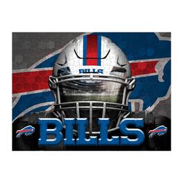 Sporticulture - Buffalo Bills 18" x 24" 3D Facemask Puzzle - Multicolor