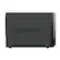 Back. Synology - Synology DS225+ Diskless System Network - Storage - Black.