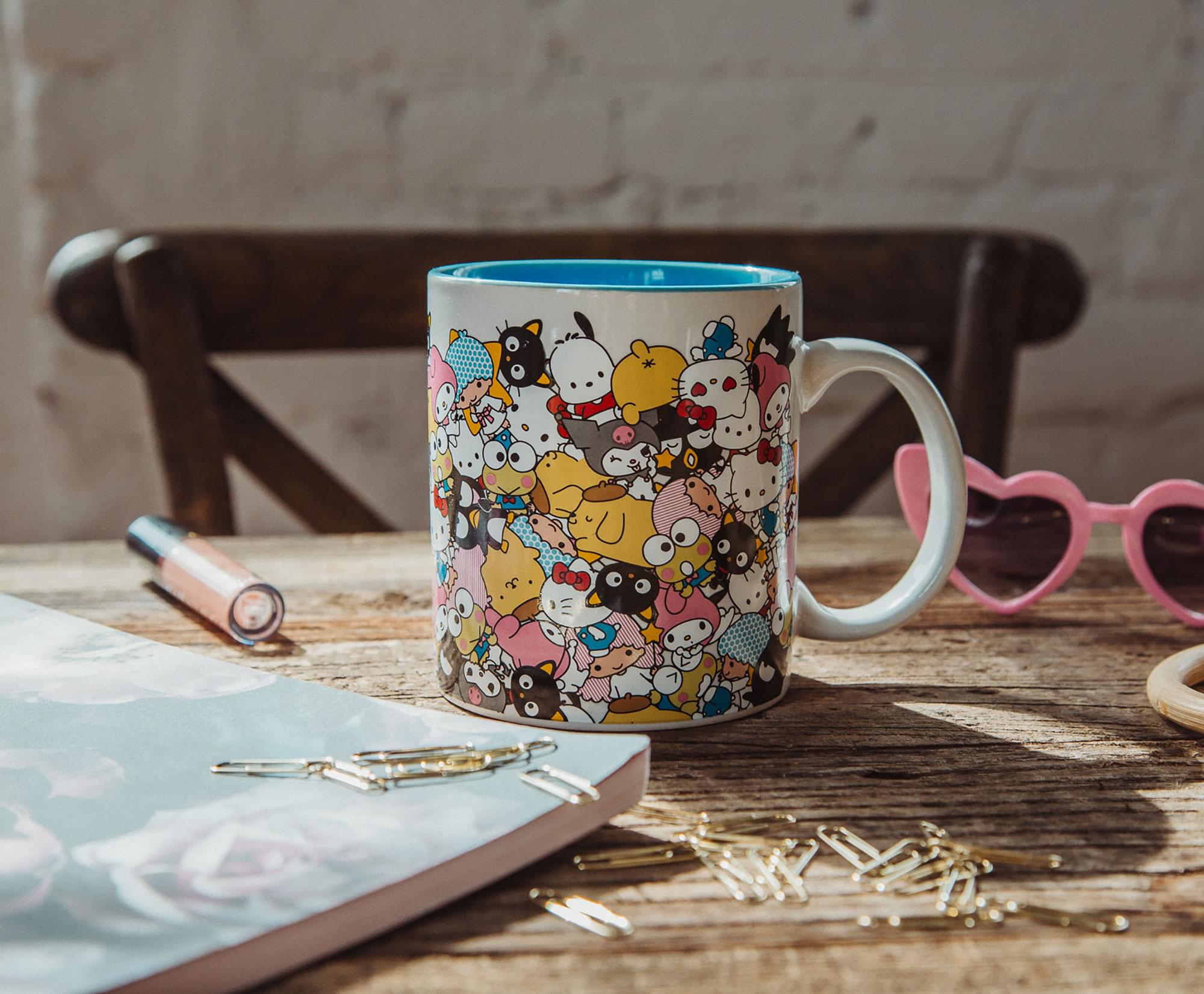 Alt View 5. Silver Buffalo - Sanrio Hello Kitty And Friends Ceramic Mug | Holds 20 Ounces - White.