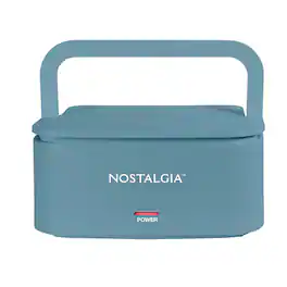 Nostalgia - 32-oz. Portable Heated Lunch Box - Ocean Blue